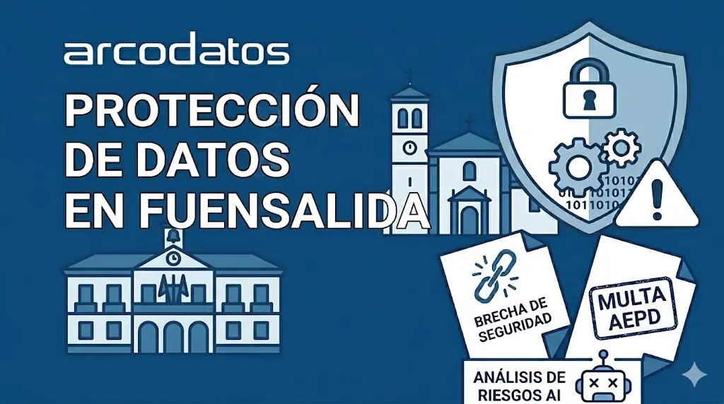 Protección de datos en Fuensalida con guías y medidas de seguridad conforme al RGPD